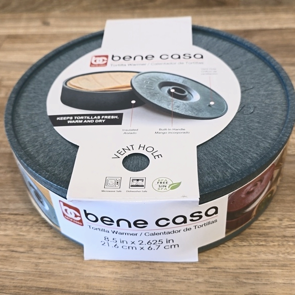 🍃 New Bene Casa tortilla warmer